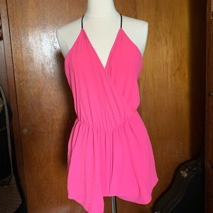 🎀 Pink Romper Size: XS or Small ok!